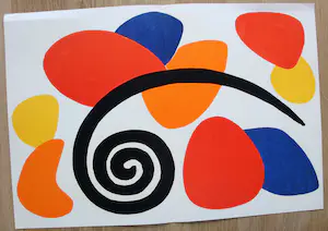 Alexander Calder - Litho: Derriere le miroir - 1963 kopen? Bied vanaf 50!