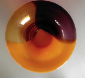 Bernard Heesen - Driekleurige schaal kopen? Bied vanaf 49!