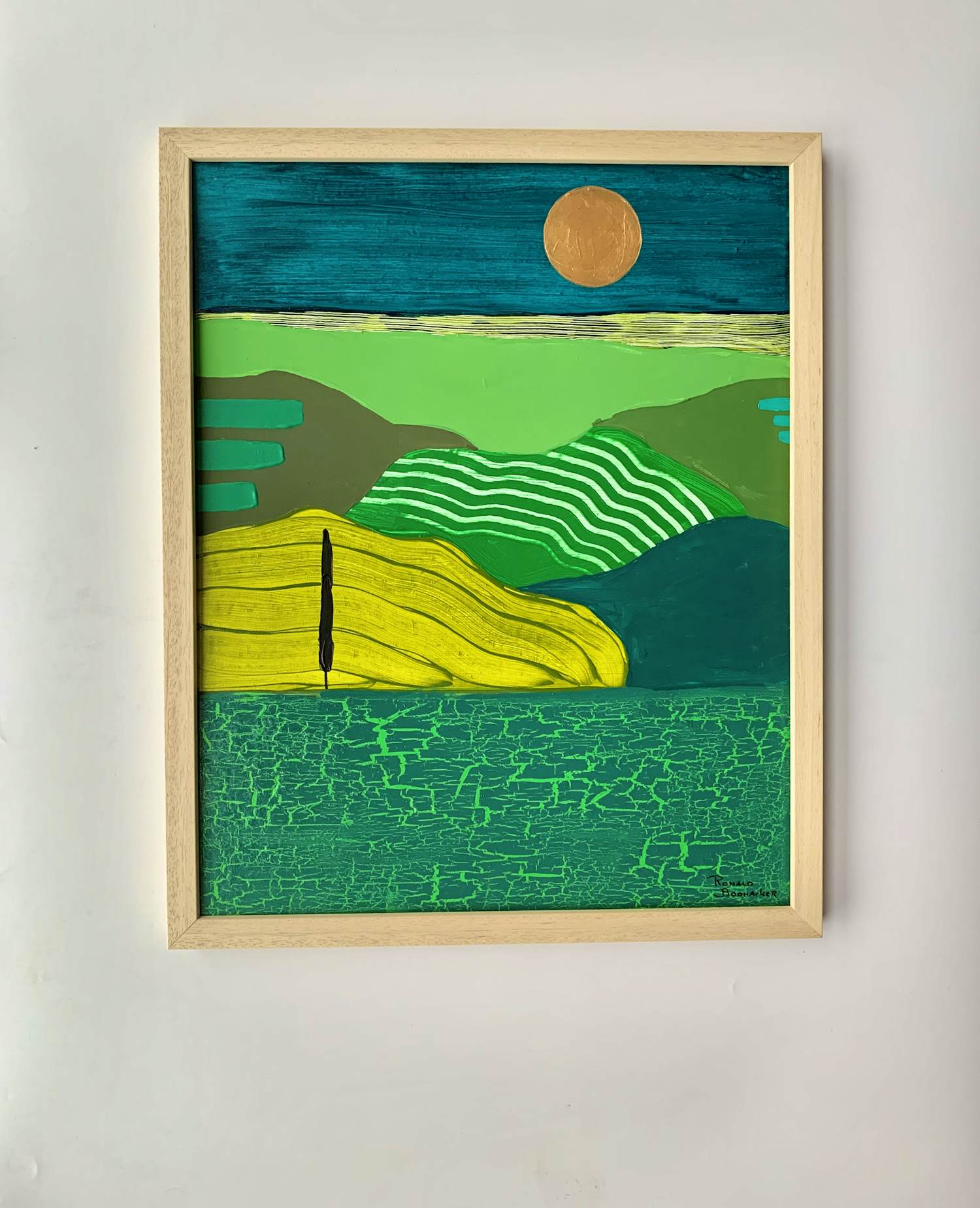 Ronald Boonacker - Landschap Méditeranée (certificaat van echtheid) kopen? Bied vanaf 140!