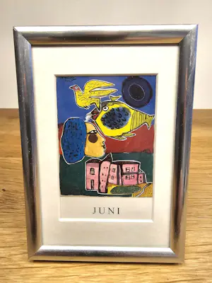 Corneille - 12 mooi ingelijste Corneille prentjes kopen? Bied vanaf 50!