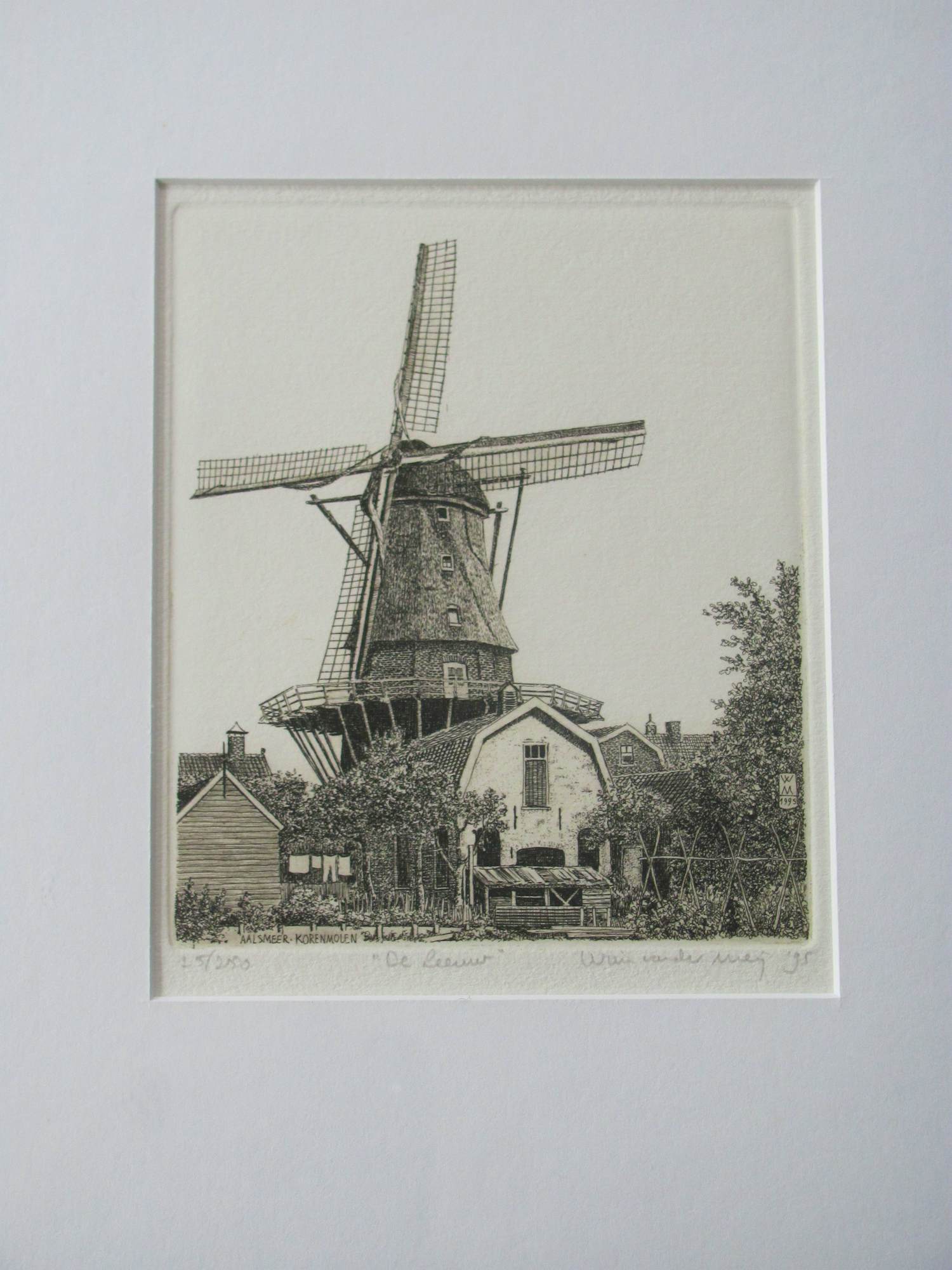 Wim van der Meij - Aaslmeer Korenmolen De Leeuw kopen? Bied vanaf 40!