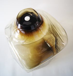 Piet Hein Eek - enorme balkenvaas - mondgeblazen bij Royal Leerdam Crystal. kopen? Bied vanaf 595!