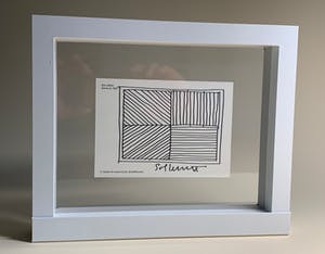 Sol LeWitt - unieke, gesigneerde tekening in inkt kopen? Bied vanaf 1!