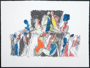 Jan Peter van Opheusden - Litho, Feest der Goden kopen? Bied vanaf 1!