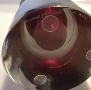 Menno Jonker - Leerdam Glasobject 2001 kopen? Bied vanaf 575!