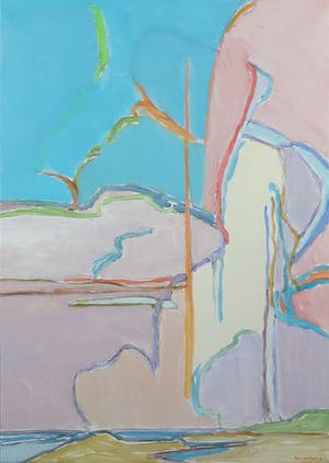 Paul Overhaus - Acryl op doek, Hogelucht - Ingelijst kopen? Bied vanaf 100!