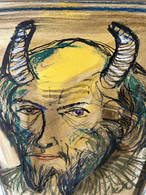 Rudi Pillen - Portret kopen? Bied vanaf 130!