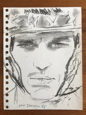 Maarten van Dreven - Uniek werkje - 1985 - Gesigneerd kopen? Bied vanaf 10!