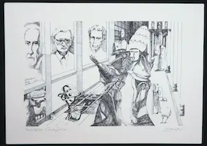 Joe Wols - Lot van verschillende drukken en originele werken over 'kwestie' Scheelebeekx kopen? Bied vanaf 1!