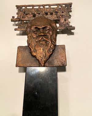 Eric Claus - Socrates filosoof met gifbeker verkocht voor € 200!