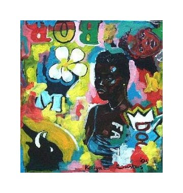 Justus Donker - BOB -zeefdruk verkocht voor € 45!