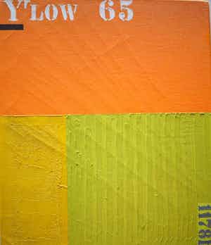 Thomas P. Kausel - "Y65" - Olieverf op doek verkocht voor € 150!