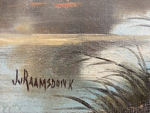 Jan van Raamsdonk - Bospad langs water kopen? Bied vanaf 1!