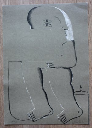 Horst Antes - litho: Dreiundsechzig offsets kopen? Bied vanaf 995!