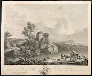 Adrian Zingg - Ets en burijn, Première Vue d'Autriche kopen? Bied vanaf 1!