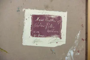 Ad Arma - Handbewerkte zeefdruk op board, Uit de serie 'India' nr. 60 kopen? Bied vanaf 70!