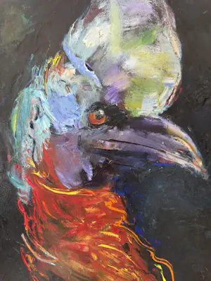 Jeanne Wesselius - Stilleven met vogelkop. kopen? Bied vanaf 315!