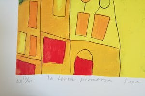 Susan Schildkamp - La Terra Promessa, litho, gelimiteerde oplage 16/45 kopen? Bied vanaf 79!
