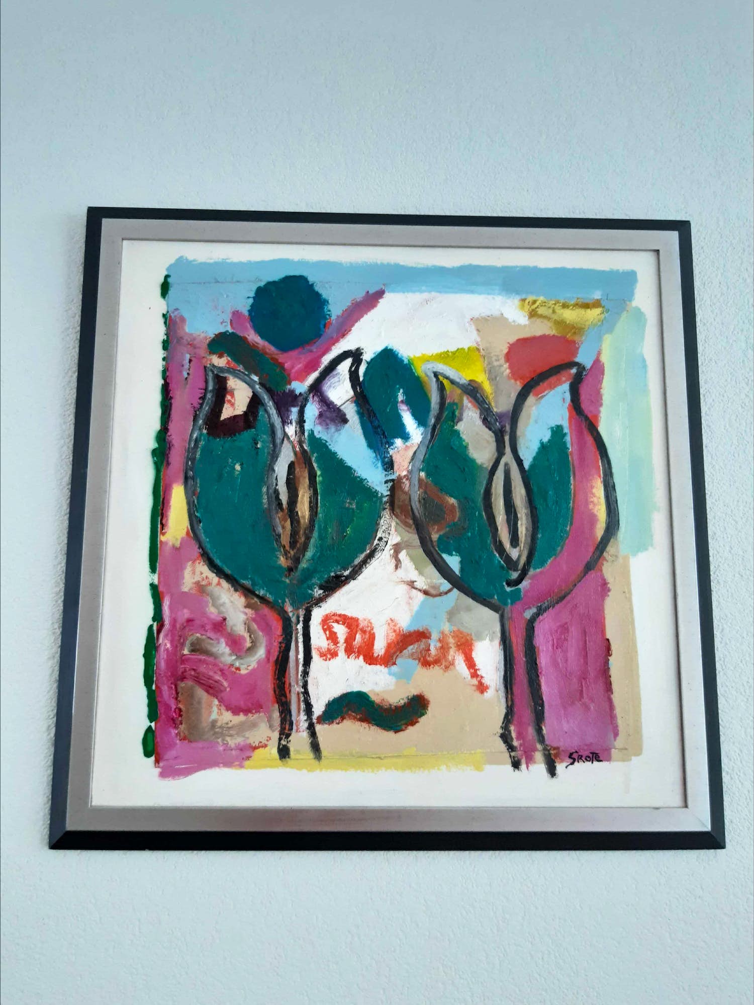 Lex Grote - Tulpen Paars verkocht voor € 75!