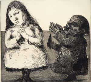 Theo Daamen - meisje en dwerg verkocht voor € 30!