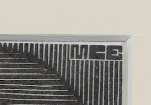 M.C. Escher - Houtdruk, Letter 'O' uit Scholastica kopen? Bied vanaf 100!