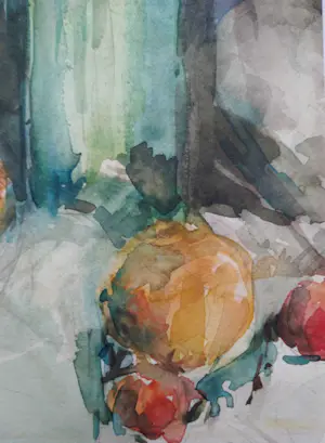 Mary Meijs - Stilleven - Aquarel kopen? Bied vanaf 60!