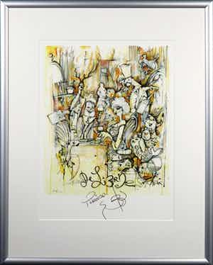 Guy Olivier - Giclée, De Librije - Ingelijst verkocht voor € 60!