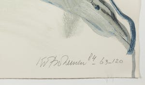 Kees van Bohemen - Zeefdruk, De panter - Ingelijst kopen? Bied vanaf 100!