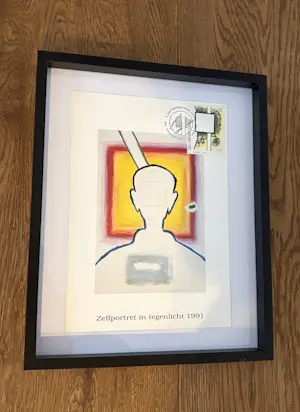 Roger Raveel - Zelfportret in tegenlicht kopen? Bied vanaf 100!