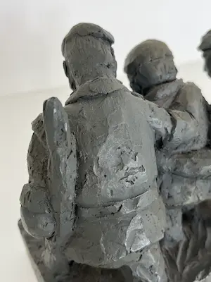Niet of onleesbaar gesigneerd - de 3 Mariniers kopen? Bied vanaf 1!