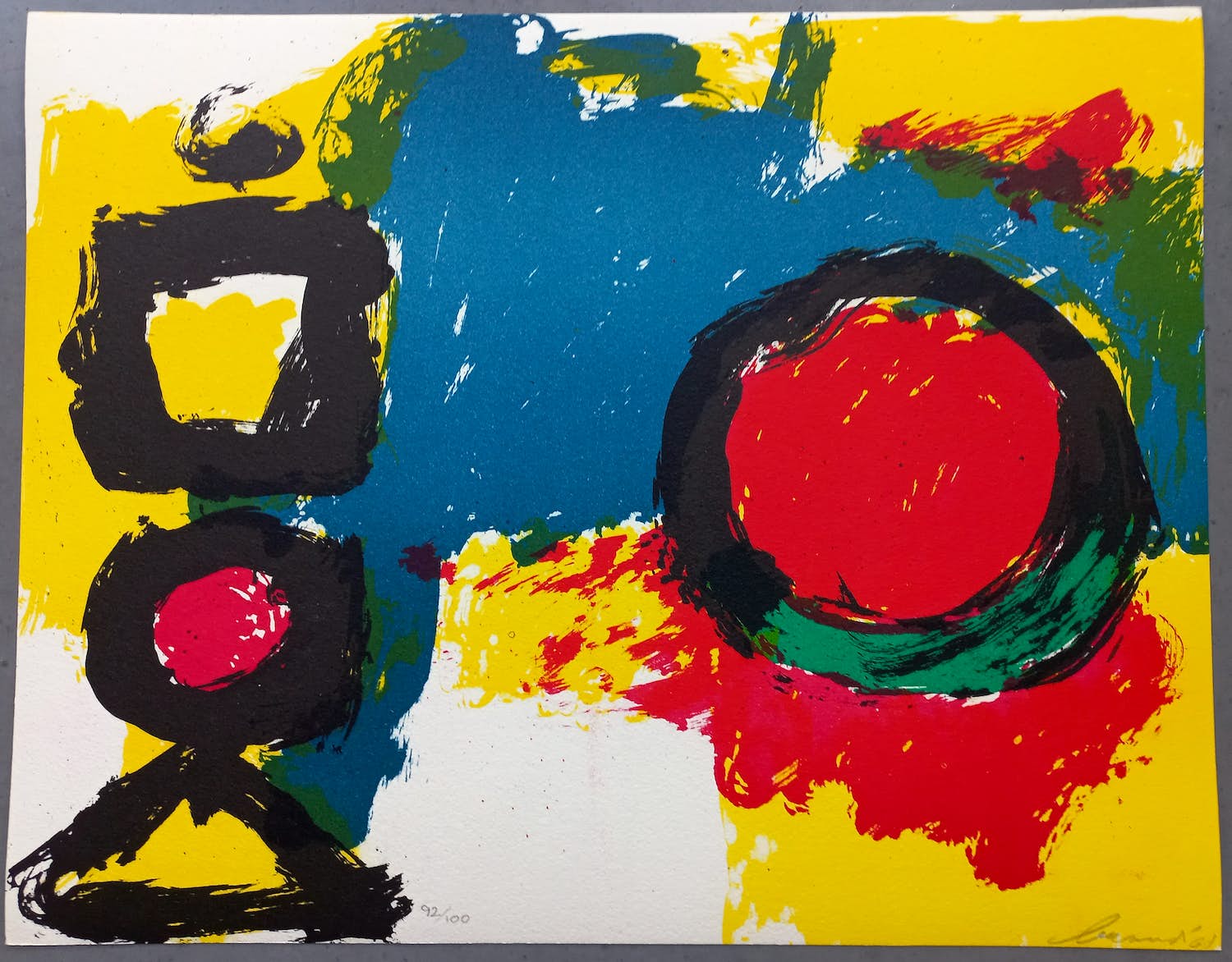 Eugène Brands - gesigneerde litho - Raising Sun kopen? Bied vanaf 250!