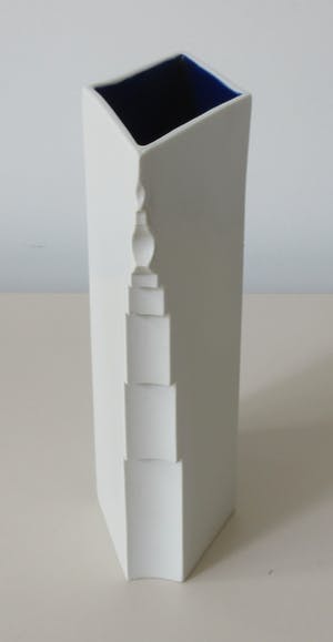 Frans Ottink - Abstracte porseleinen vaas kopen? Bied vanaf 35!