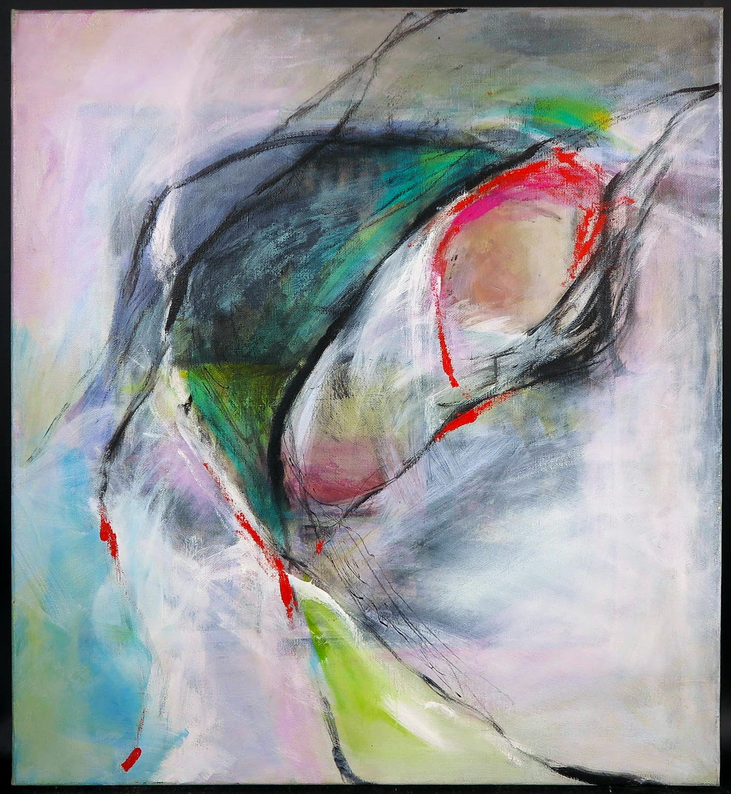 Cobi Nieuwstad - Acryl op doek, Zonder Titel kopen? Bied vanaf 1!