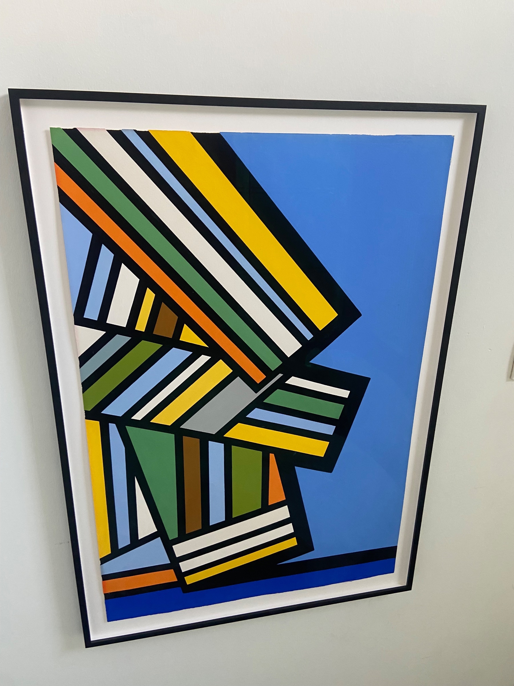 Guy Vandenbranden - Unieke grote gouache kaufen? Bieten Sie von 2150!