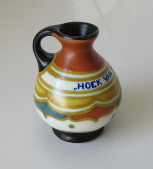 Plateelbakkerij Zenith - Bibelot platelen kannetje met mat decor kopen? Bied vanaf 1!