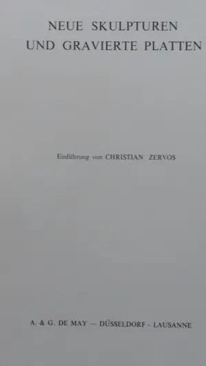 Georges Braque - Neue Sculpturen und Gravierte Platten kopen? Bied vanaf 65!
