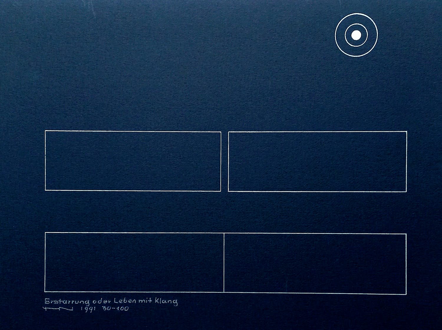 Heinrich Neuy - Erstarrung oder Leben mit Klang, zeefdruk verkocht voor € 50!