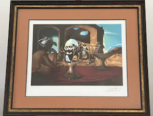 Salvador Dali - Mercado de esclavos con busto invisible de Voltaire - 1981 kopen? Bied vanaf 625!
