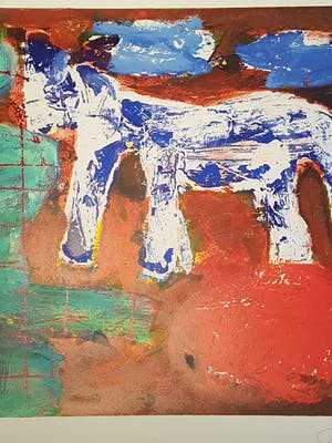 Guillaume Lo-A-Njoe - Blue horse kopen? Bied vanaf 20!