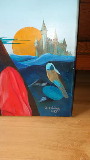 Hans Verhoef - zelfportret kopen? Bied vanaf 500!