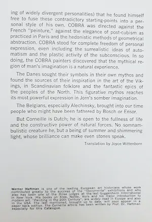 Corneille - Exhibition of recent oils and gouaches (1965), publicatie met originele litho kopen? Bied vanaf 1!