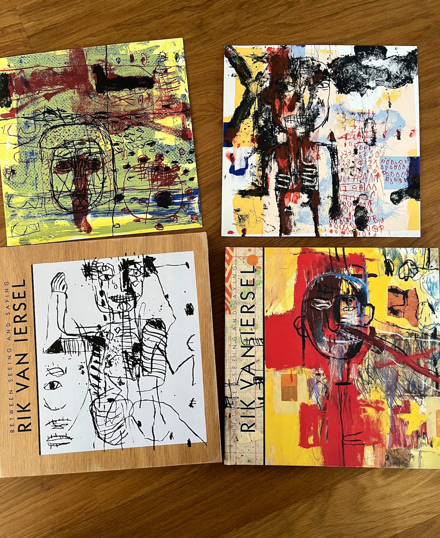 Rik van Iersel - BETWEEN SEEING AND SAYING LUXE UITGAVE verkocht voor € 50!