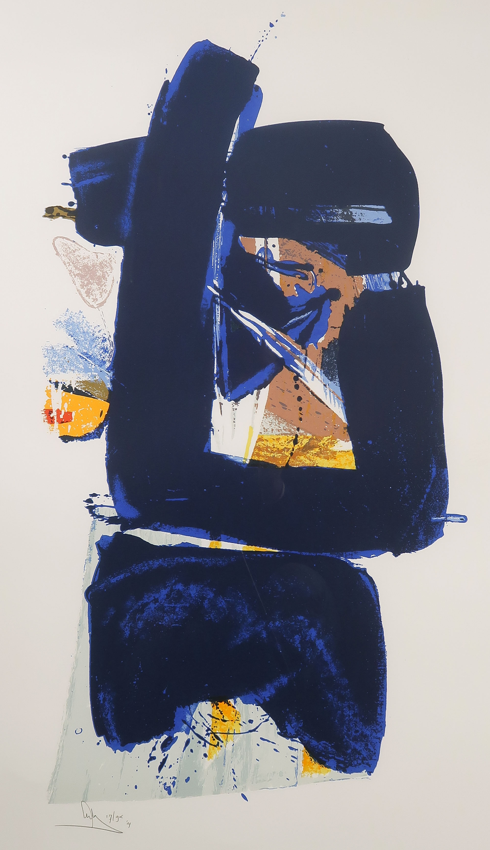 Arty Grimm - Zeefdruk, Zonder titel - Ingelijst (Groot) kopen? Bied vanaf 50!