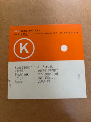 Joke Struik - "Verleidingen" kopen? Bied vanaf 75!