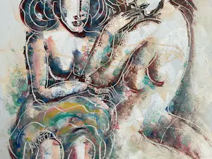 Calvin Burnett - Twee vrouwen. kopen? Bied vanaf 1!