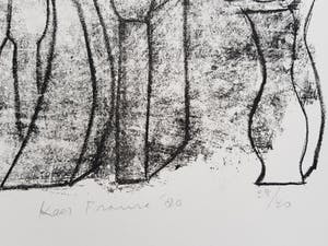 Kees Franse - Vier Litho,s - Gesigneerd & Gedateerd kopen? Bied vanaf 55!