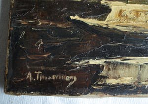 Tonny Timmermans - Olieverf op doek , Keizersgracht in de winter in Amsterdam – ca. 1960 kopen? Bied vanaf 35!