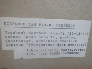 Buy Johan D. Scherft - Kerkbinnenste Elandstraat Den Haag? Bid from 75!