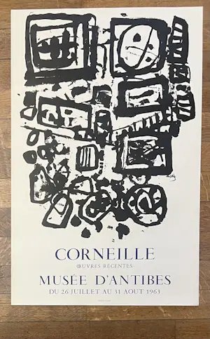 Corneille - Affiche van een historische tentoonstelling, Musée Picasso, 1963 kaufen? Bieten Sie von 80!