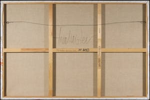 Theo Koster - Acryl en collage, Zonder titel (Groot) kopen? Bied vanaf 250!